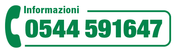 Per informazioni chiama il 0544 591647